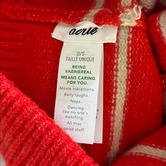 NWT Aerie Striped Beanie - Picture 4 of 6